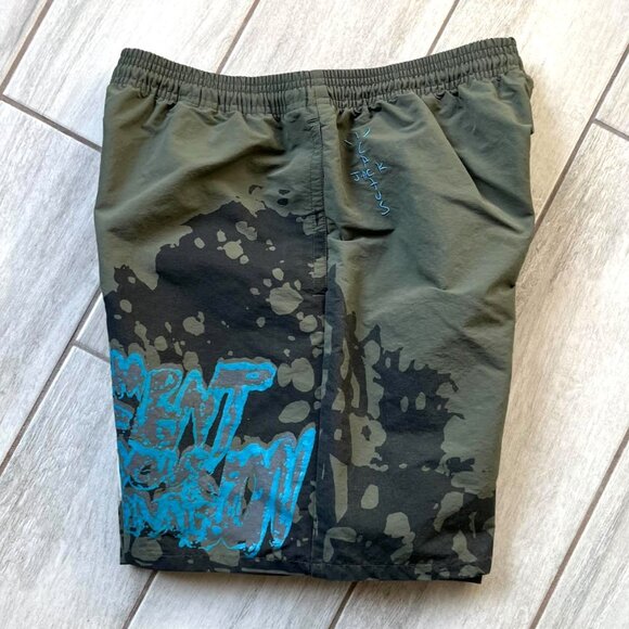 Cactus Jack by Travis Scott For Fragment Imagination Shorts Green - Picture 5 of 11